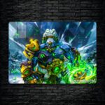 متال پوستر earth spirit از گیم دوتا2 , dota2 با کد B-700