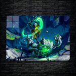 متال پوستر earth spirit از گیم دوتا2 , dota2 با کد B-701