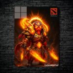 متال پوستر ember spirit از گیم دوتا2 , dota2 با کد B-715