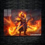 متال پوستر ember spirit از گیم دوتا2 , dota2 با کد B-721