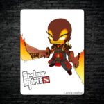 متال پوستر ember spirit از گیم دوتا2 , dota2 با کد B-733