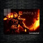 متال پوستر ember spirit از گیم دوتا2 , dota2 با کد B-736