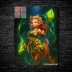 متال پوستر enchantress از گیم دوتا2 , dota2 با کد B-737