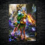 متال پوستر enchantress از گیم دوتا2 , dota2 با کد B-739
