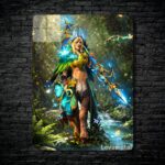متال پوستر enchantress از گیم دوتا2 , dota2 با کد B-740