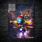 متال پوستر gyrocopter از گیم دوتا2 , dota2 با کد B-791