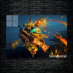 متال پوستر gyrocopter از گیم دوتا2 , dota2 با کد B-796