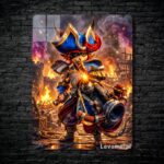 متال پوستر hoodwink از گیم دوتا2 , dota2 با کد B-799
