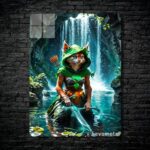 متال پوستر hoodwink از گیم دوتا2 , dota2 با کد B-801