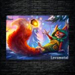 متال پوستر hoodwink از گیم دوتا2 , dota2 با کد B-804