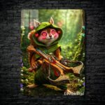 متال پوستر hoodwink از گیم دوتا2 , dota2 با کد B-807