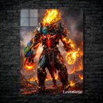 متال پوستر huskar از گیم دوتا2 , dota2 با کد B-811