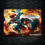 متال پوستر huskar از گیم دوتا2 , dota2 با کد B-813