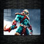 متال پوستر huskar از گیم دوتا2 , dota2 با کد B-815