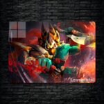 متال پوستر huskar از گیم دوتا2 , dota2 با کد B-816