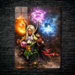 متال پوستر invoker از گیم دوتا2 , dota2 با کد B-824