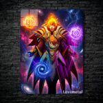 متال پوستر invoker از گیم دوتا2 , dota2 با کد B-825