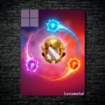 متال پوستر invoker از گیم دوتا2 , dota2 با کد B-834