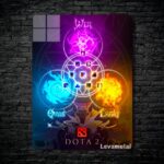 متال پوستر invoker از گیم دوتا2 , dota2 با کد B-847