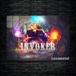 متال پوستر invoker از گیم دوتا2 , dota2 با کد B-849