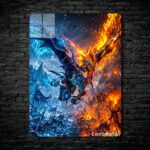 متال پوستر jakiro از گیم دوتا2 , dota2 با کد B-870