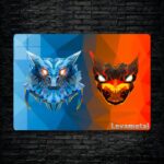 متال پوستر jakiro از گیم دوتا2 , dota2 با کد B-872