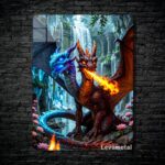 متال پوستر jakiro از گیم دوتا2 , dota2 با کد B-874