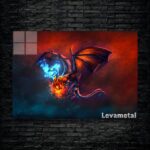 متال پوستر jakiro از گیم دوتا2 , dota2 با کد B-879