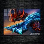 متال پوستر jakiro از گیم دوتا2 , dota2 با کد B-880