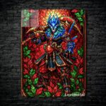 متال پوستر juggernaut از گیم دوتا2 , dota2 با کد B-885