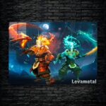 متال پوستر juggernaut از گیم دوتا2 , dota2 با کد B-887