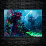 متال پوستر juggernaut از گیم دوتا2 , dota2 با کد B-888