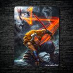 متال پوستر juggernaut از گیم دوتا2 , dota2 با کد B-897