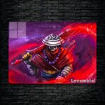 متال پوستر juggernaut از گیم دوتا2 , dota2 با کد B-904