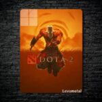 متال پوستر juggernaut از گیم دوتا2 , dota2 با کد B-911