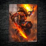 متال پوستر juggernaut از گیم دوتا2 , dota2 با کد B-913