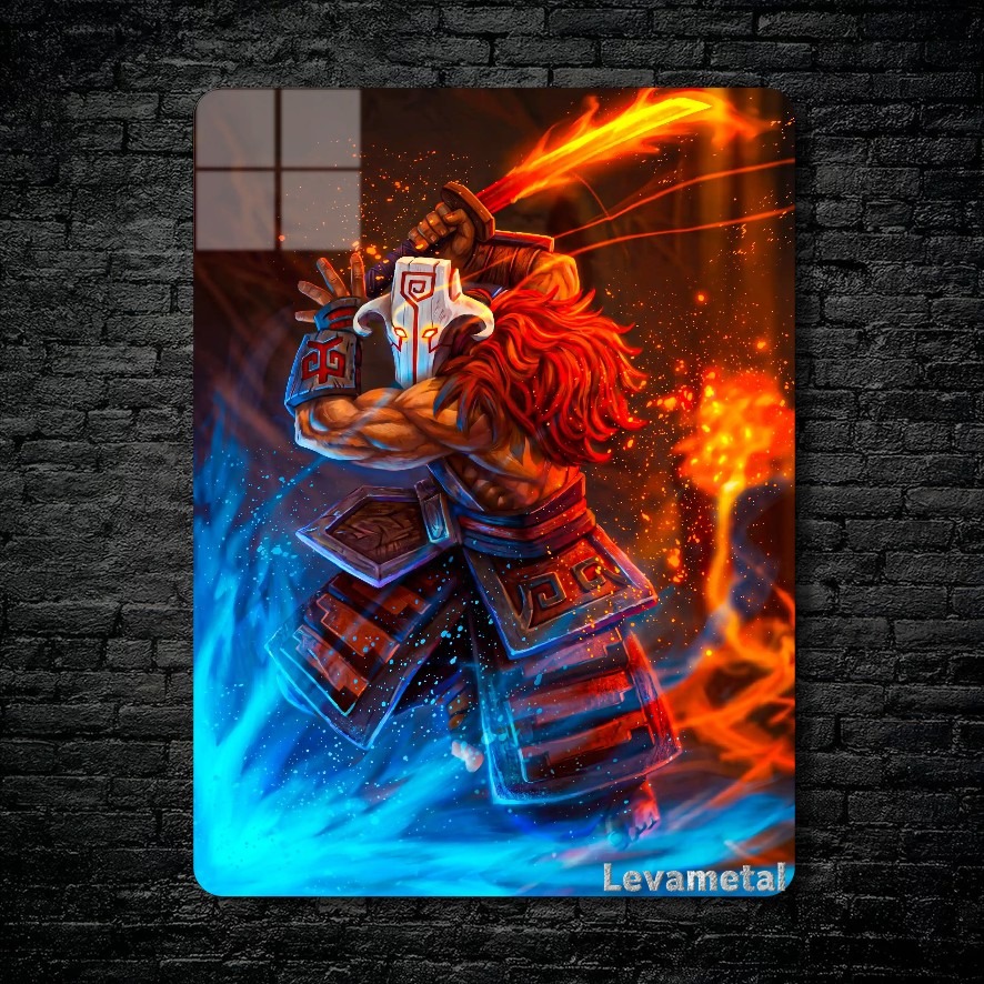 متال پوستر juggernaut از گیم دوتا2 , dota2 با کد B-914