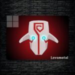 متال پوستر juggernaut از گیم دوتا2 , dota2 با کد B-915