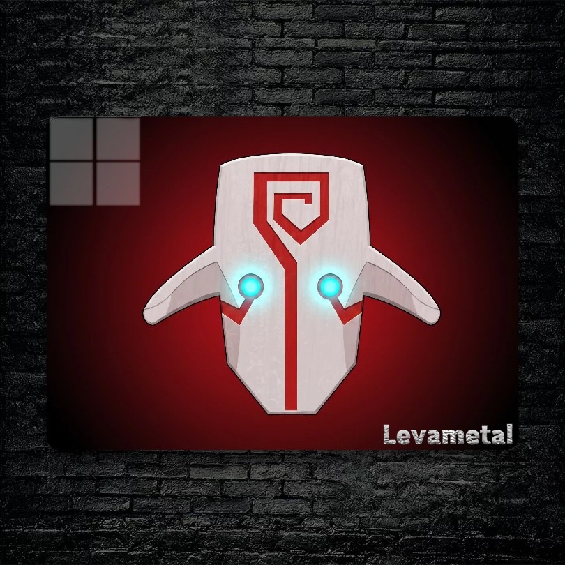 متال پوستر juggernaut از گیم دوتا2 , dota2 با کد B-915