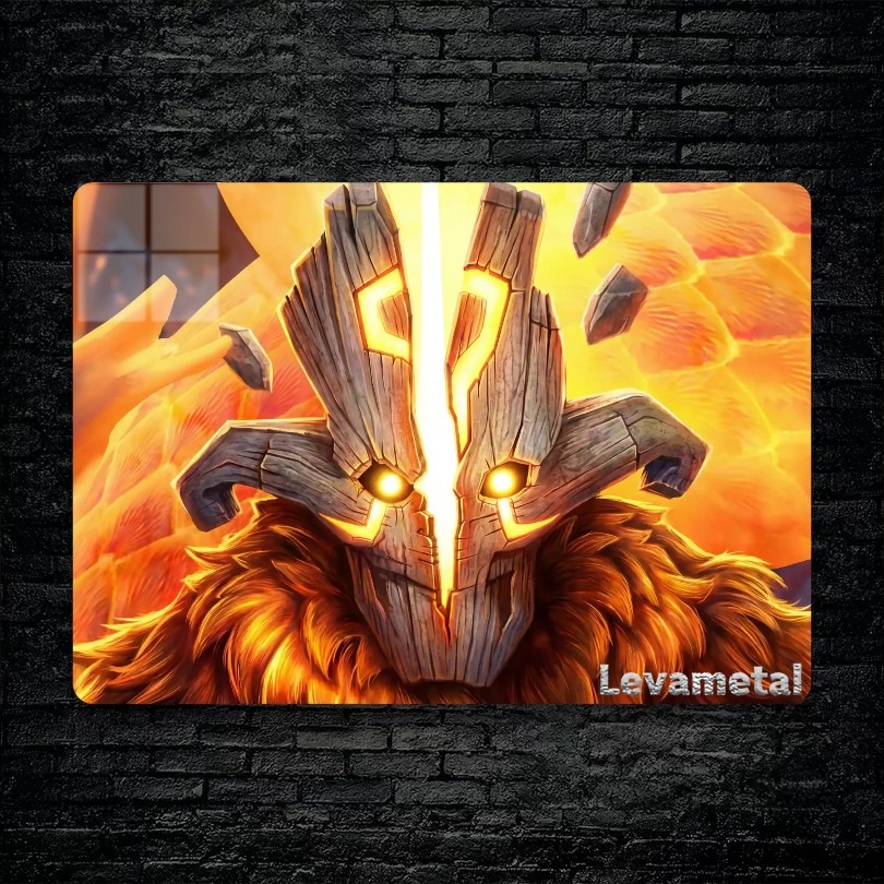 متال پوستر juggernaut از گیم دوتا2 , dota2 با کد B-919