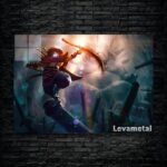 متال پوستر juggernaut از گیم دوتا2 , dota2 با کد B-924