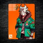 متال پوستر juggernaut از گیم دوتا2 , dota2 با کد B-934