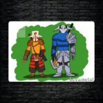 متال پوستر juggernaut از گیم دوتا2 , dota2 با کد B-949
