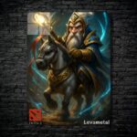 متال پوستر keeper of the light از گیم دوتا2 , dota2 با کد B-954