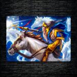 متال پوستر keeper of the light از گیم دوتا2 , dota2 با کد B-960