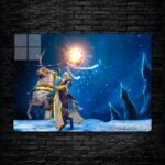 متال پوستر keeper of the light از گیم دوتا2 , dota2 با کد B-962