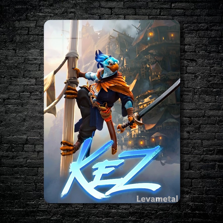 متال پوستر kez از گیم دوتا2 , dota2 با کد B-967