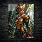 متال پوستر legion commander از گیم دوتا2 , dota2 با کد D-004