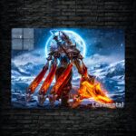 متال پوستر legion commander از گیم دوتا2 , dota2 با کد D-006