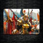متال پوستر legion commander از گیم دوتا2 , dota2 با کد D-008